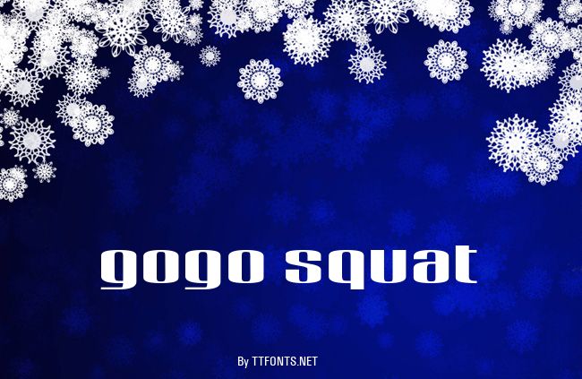 gogo squat example